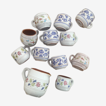 Enamelled coffee/tea service