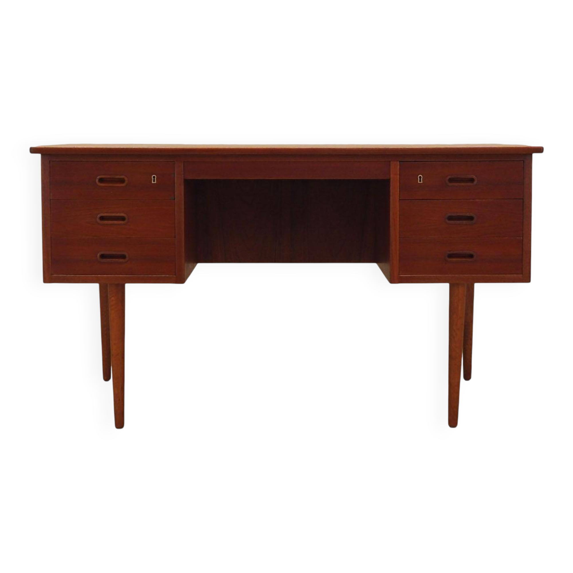 Teak desk, Danish design, 1960s, manufactured in Denmark
