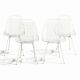 Lot De 4 Chaises "bikini" De Charles & Ray Eames Pour Herman Miller