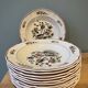 Set of 12 Villeroy and Boch hollow plates, model "Phoenix"