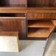 Library with 4 rosewood modules, model No. 4 by Danish designer Omann, 1960.