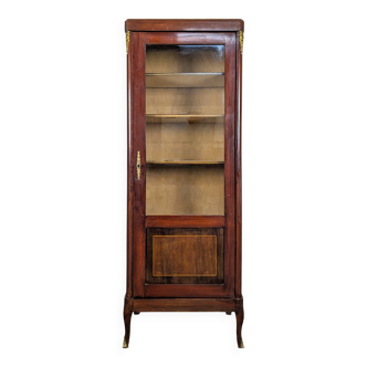 Vitrine de style Transition en Acajou