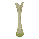 Large vintage twisted vase