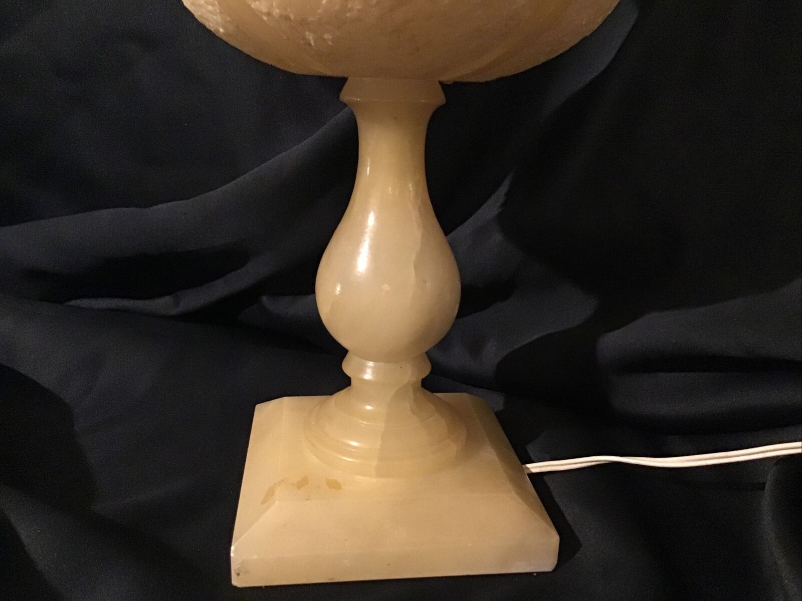 Mood lamp to pose albatre flower shape tulip art deco 60s