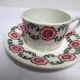 Duo of cups and saucers ceramic st amand