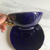 Tea saucer and cup set
