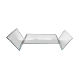 Table basse porte revues en plexiglas design 20 ème siècle