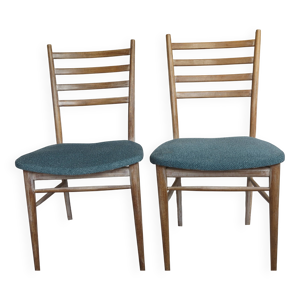 Paire chaises salle - scandinaves