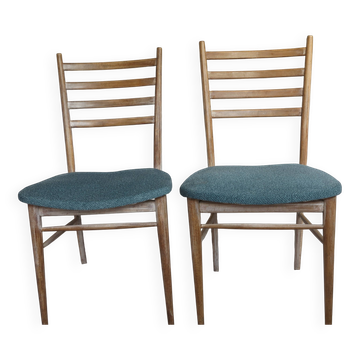 pair of Scandinavian dining chairs