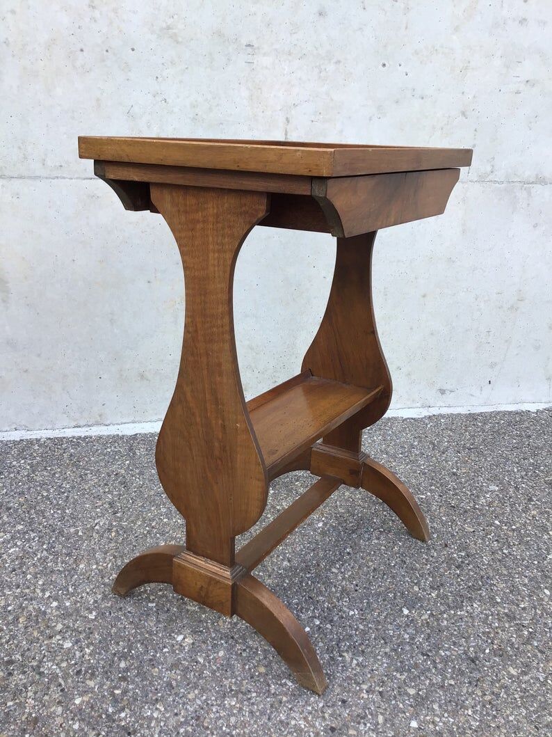 Guerdon vintage art deco style walnut empire 1950