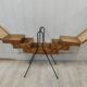 Vintage worker compass feet