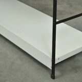 Industrial metal roomdivider / bookcases / bookshelves, 1960s Netherlands