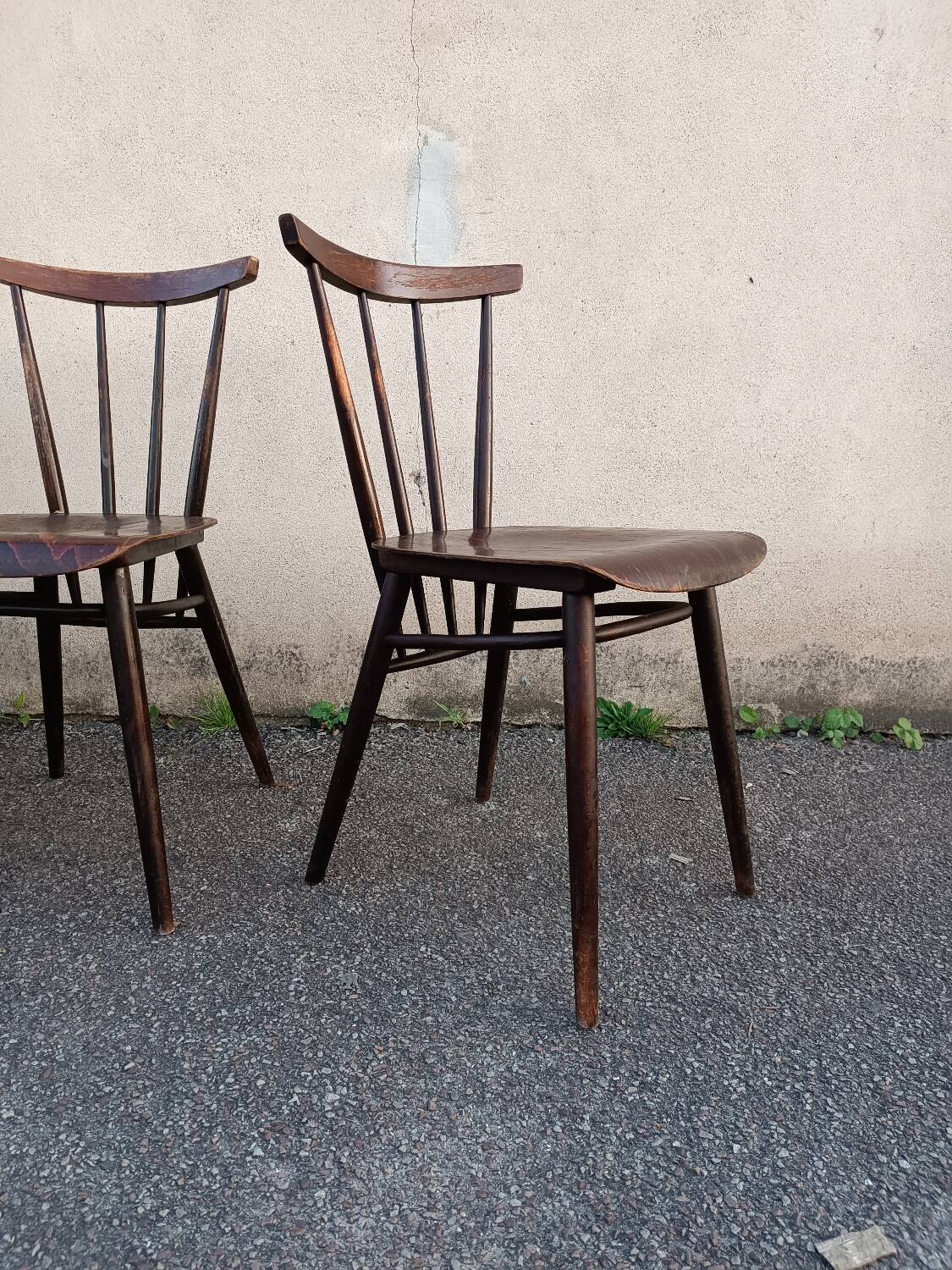 Set of 4 chairs by Tatra Nabytok Czechoslovakia 1960