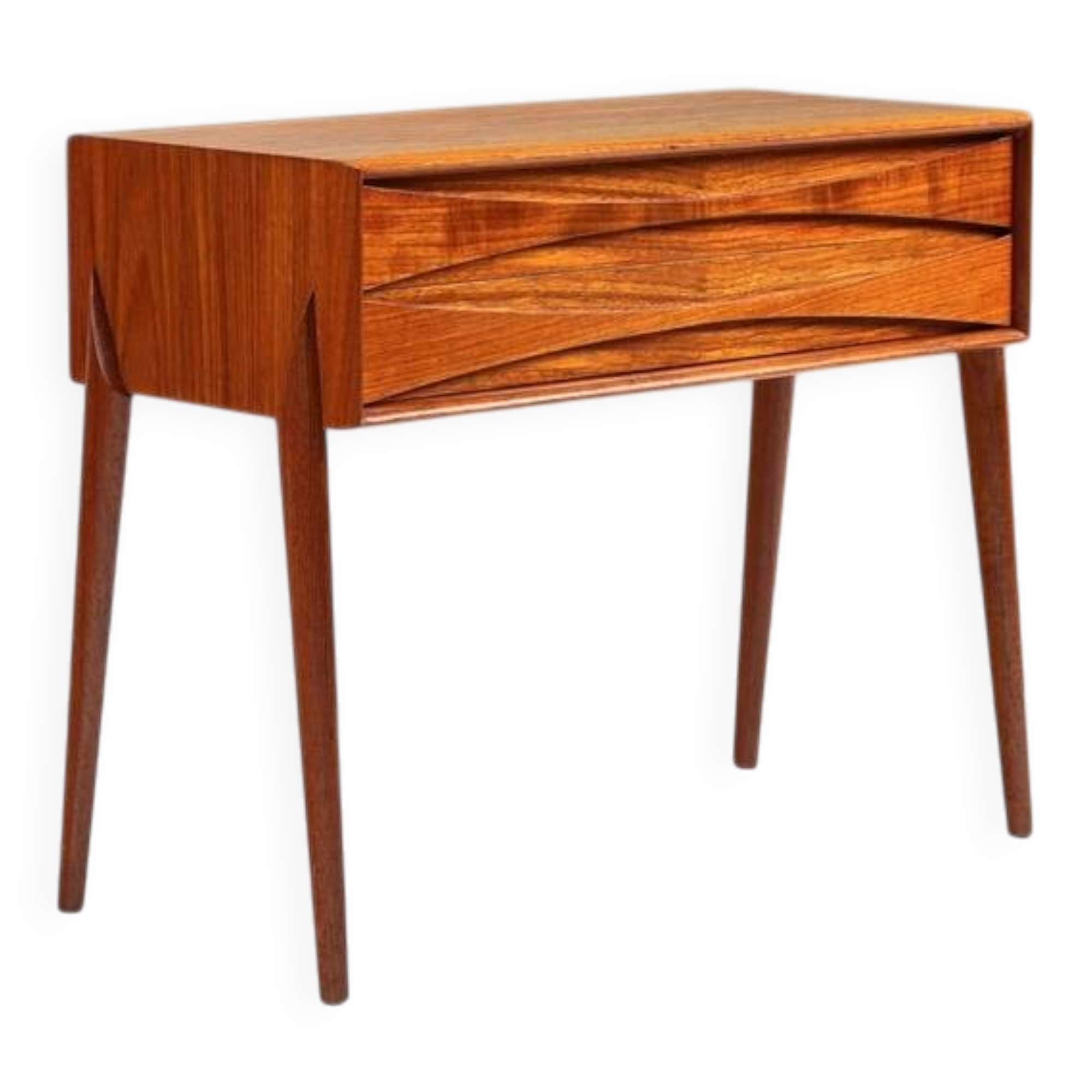 Rimbert Sandholt chest of drawers in teak Atelje Sweden 1960