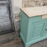 Buffet parisien campagne vert menthe
