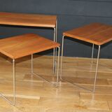 3 modernist nesting tables