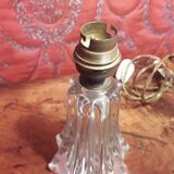 Old glass lamp