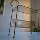 Vintage end table / coffee table & magazine rack