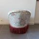 Fauteuil crapaud tissu