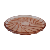 Pink art deco glass top 30s