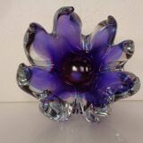 Large Italian bowl in purple Murano glass, 1960s