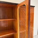 Armoire/bibliothèque en bois, années 1950/60