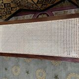 Bench in canework art deco period