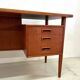 Danish Teak 'Floating-Top' Desk, 1960s.
