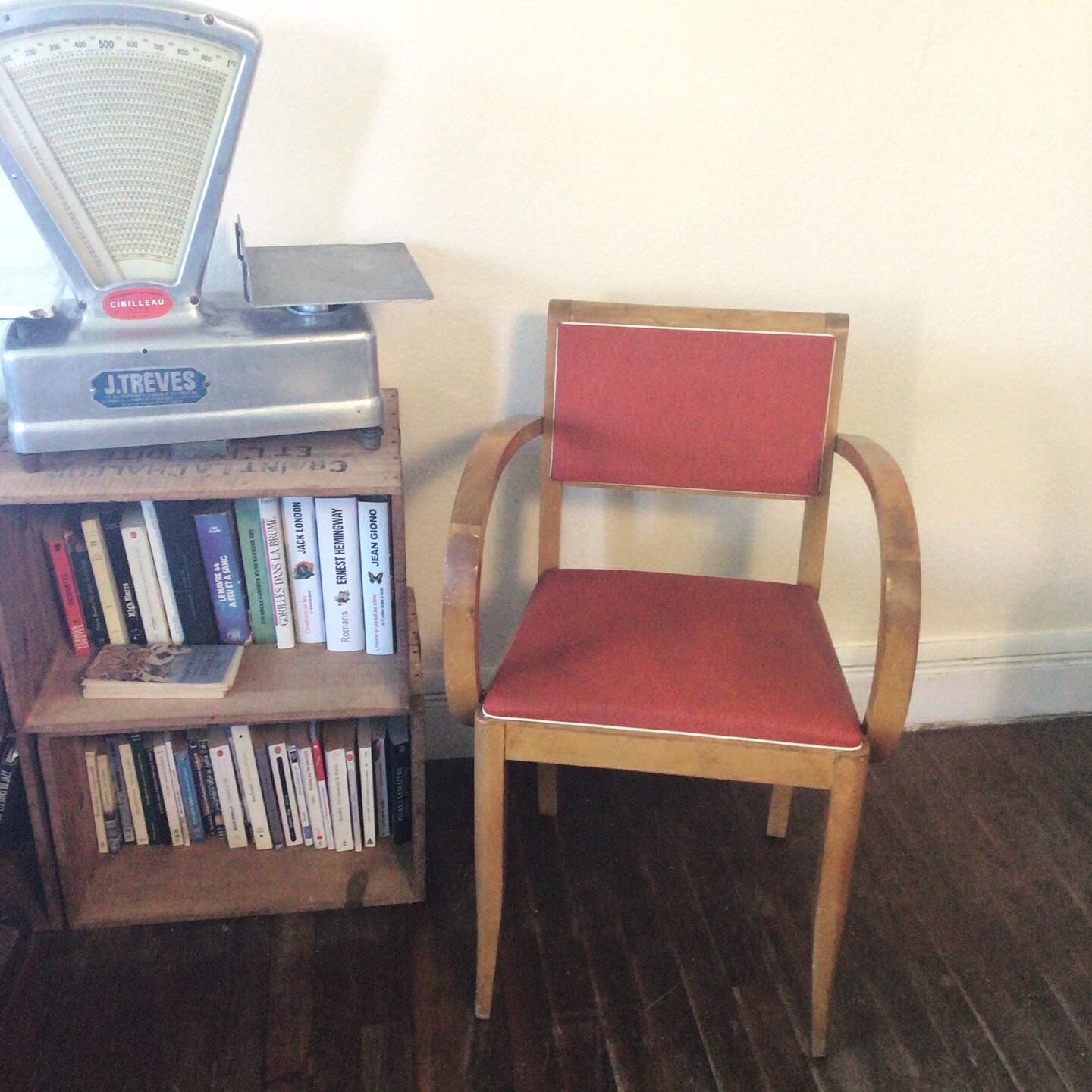 Trio de fauteuils bridge Rockabilly 1950