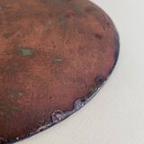 Plat en Céramique Émaillée Volcan "Bon Appétit"