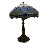 Table lamp resin shade