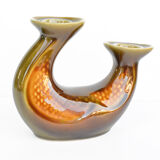 Ceramic candlestick, Ditmar Urbach, Czechoslovakia, 1960s