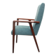 1960s armchair high back in teak, restored