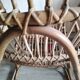 Rattan rocking chair from the 60s by Rohe Noordwolde