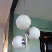 Italian 1970 3-light pendant light