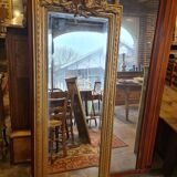 Golden mirror with doves