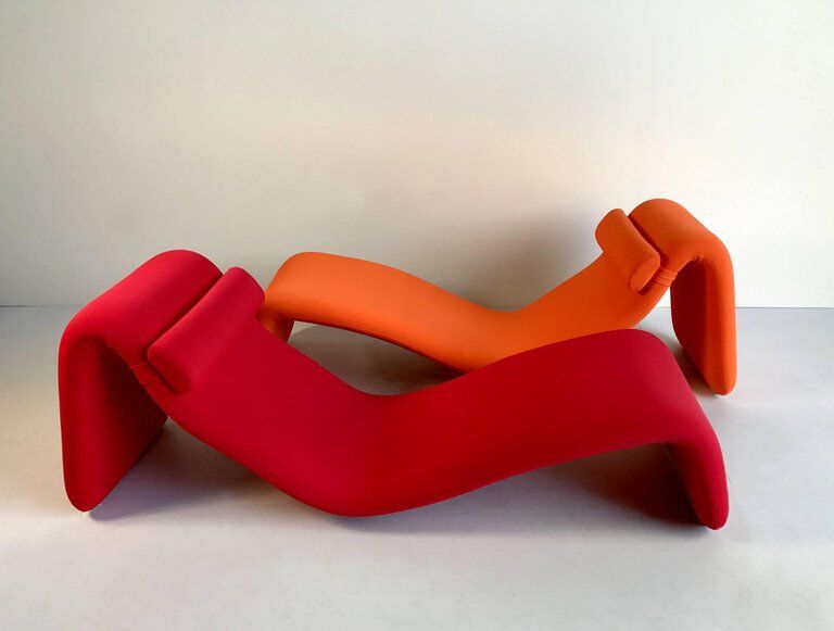 Djinn lounge chair model 8412 for Airborne International France 1965