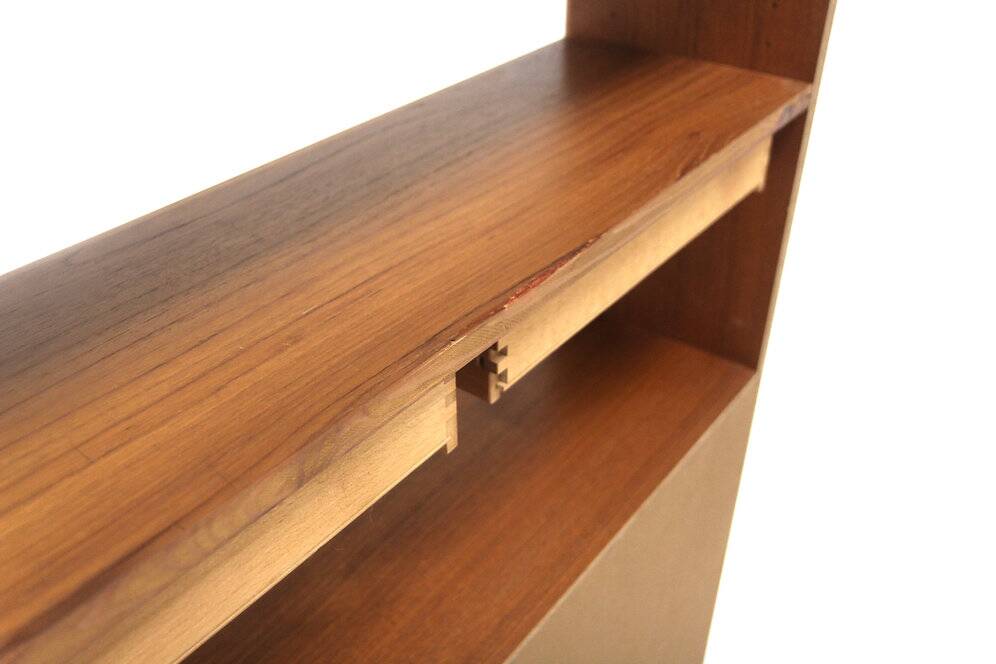 Scandinavian teak bookcase, Sweden, 1960