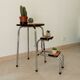 Vintage formica stepladder stool from the 70s/80s