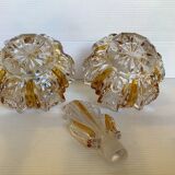 Perfume bottles and art deco spray