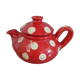 Handmade pottery teapot
