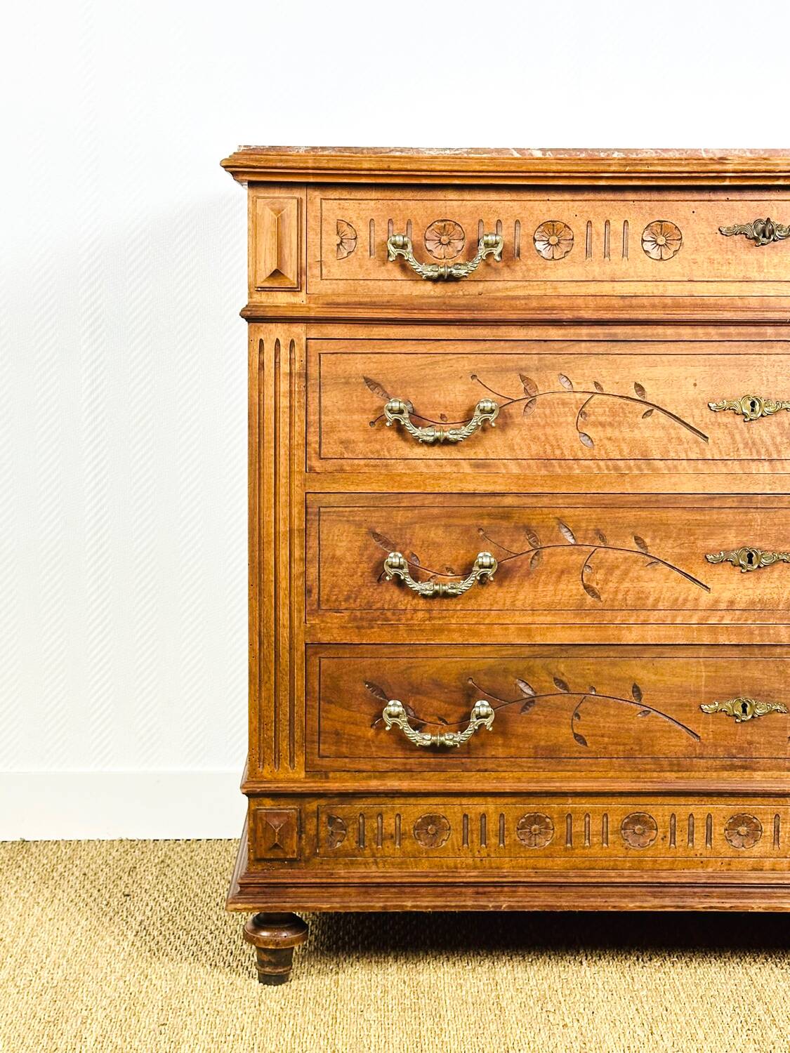 French Provencal chest of drawers