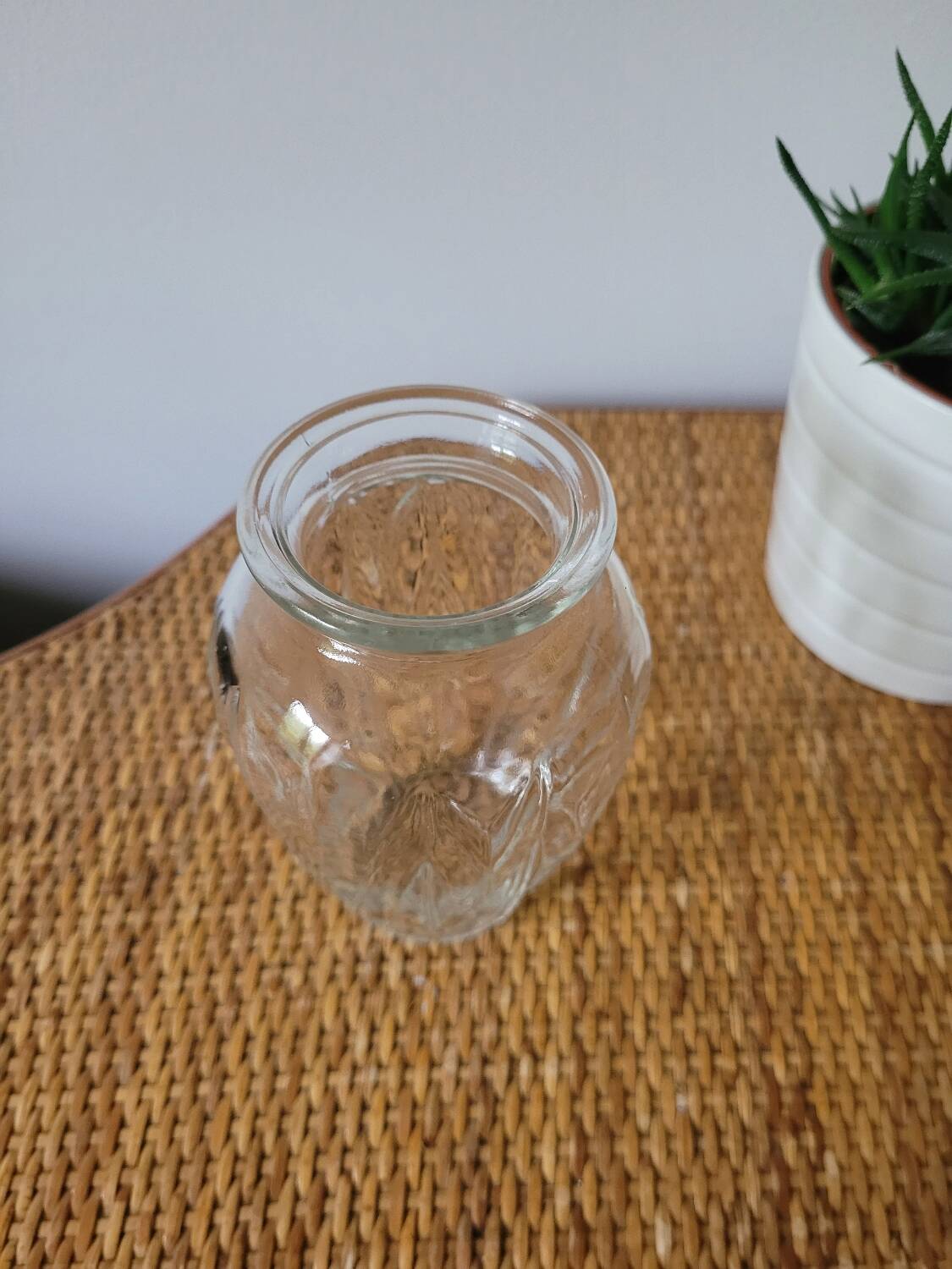 Grand vase à bulbe drapé