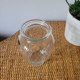 Large draped bulb vase