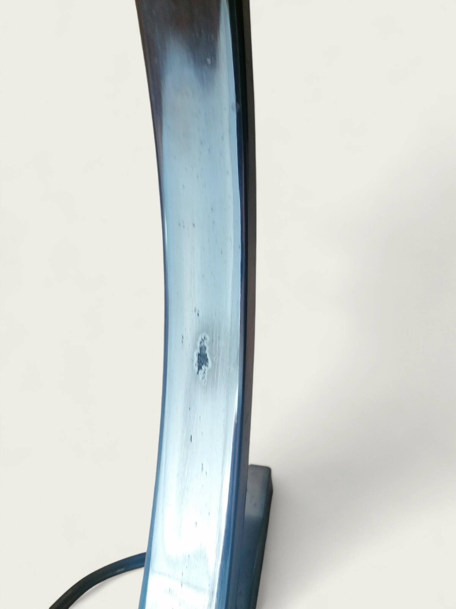 1970 designer lamp in chrome Franco Albini