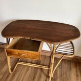 Rattan desk