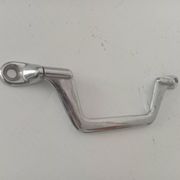 Poignée de meuble vintage chrome années 60