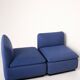 Set of 3 Airborne 70S armchairs