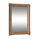 Antique rectangular mirror with moldings 103 x 68