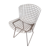 Chaise "wire" Harry Bertoia ed. Knoll chromée